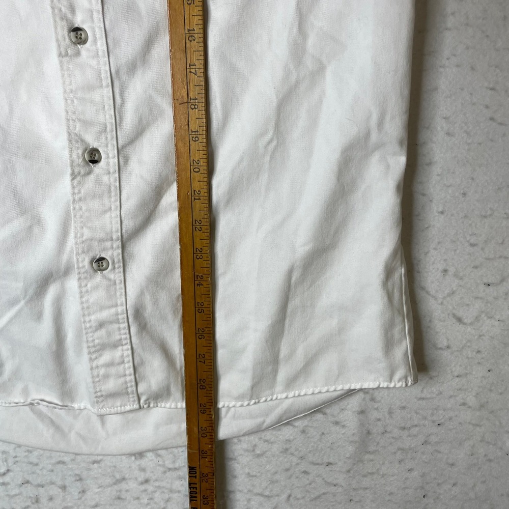 Red Kap Harley-Davidson Montreal Staff Shirt Mens Medium White Button Up ST82WH2 - Picture 7 of 7